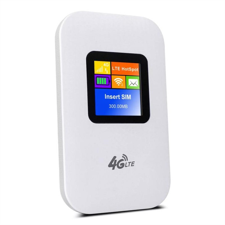Router 4G LTE con schermo LCD