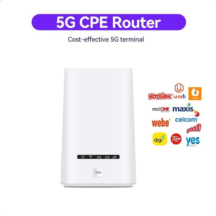 Smart WiFi 5G NR Indoor CPE Router Unlocked